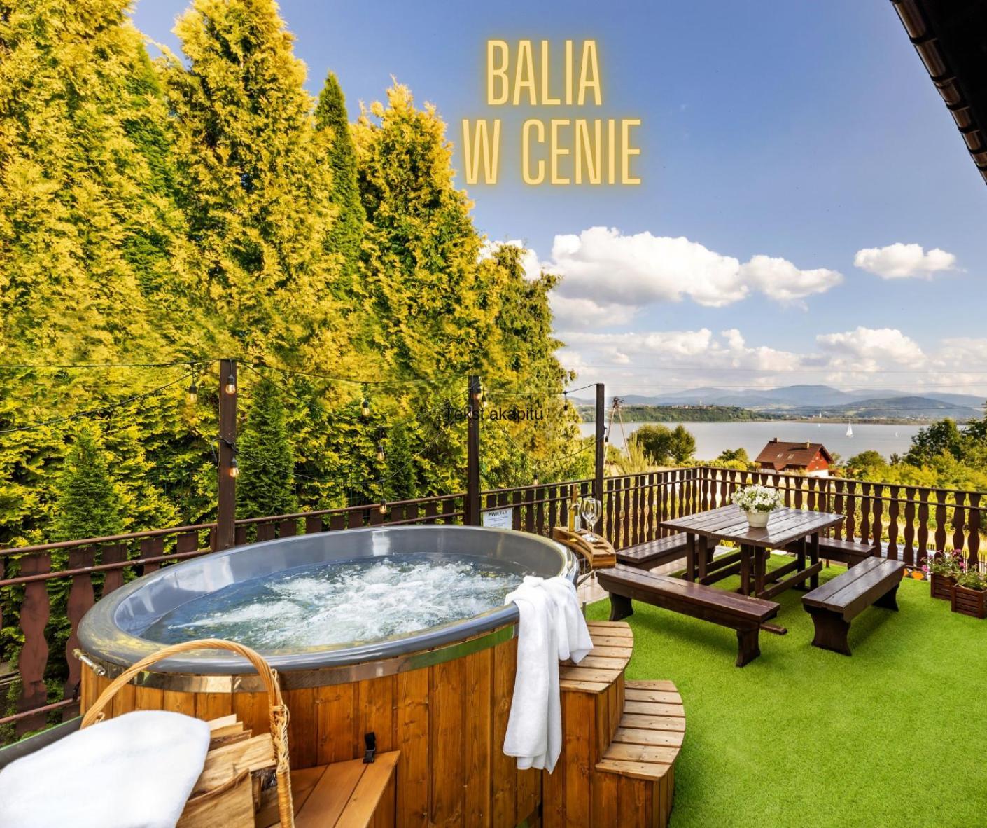 Villa Beskidzka 100 - Sauna & Balia Z Jacuzzi Widok Na Gory I Jezioro Zywieckie Zarzecze  Dış mekan fotoğraf
